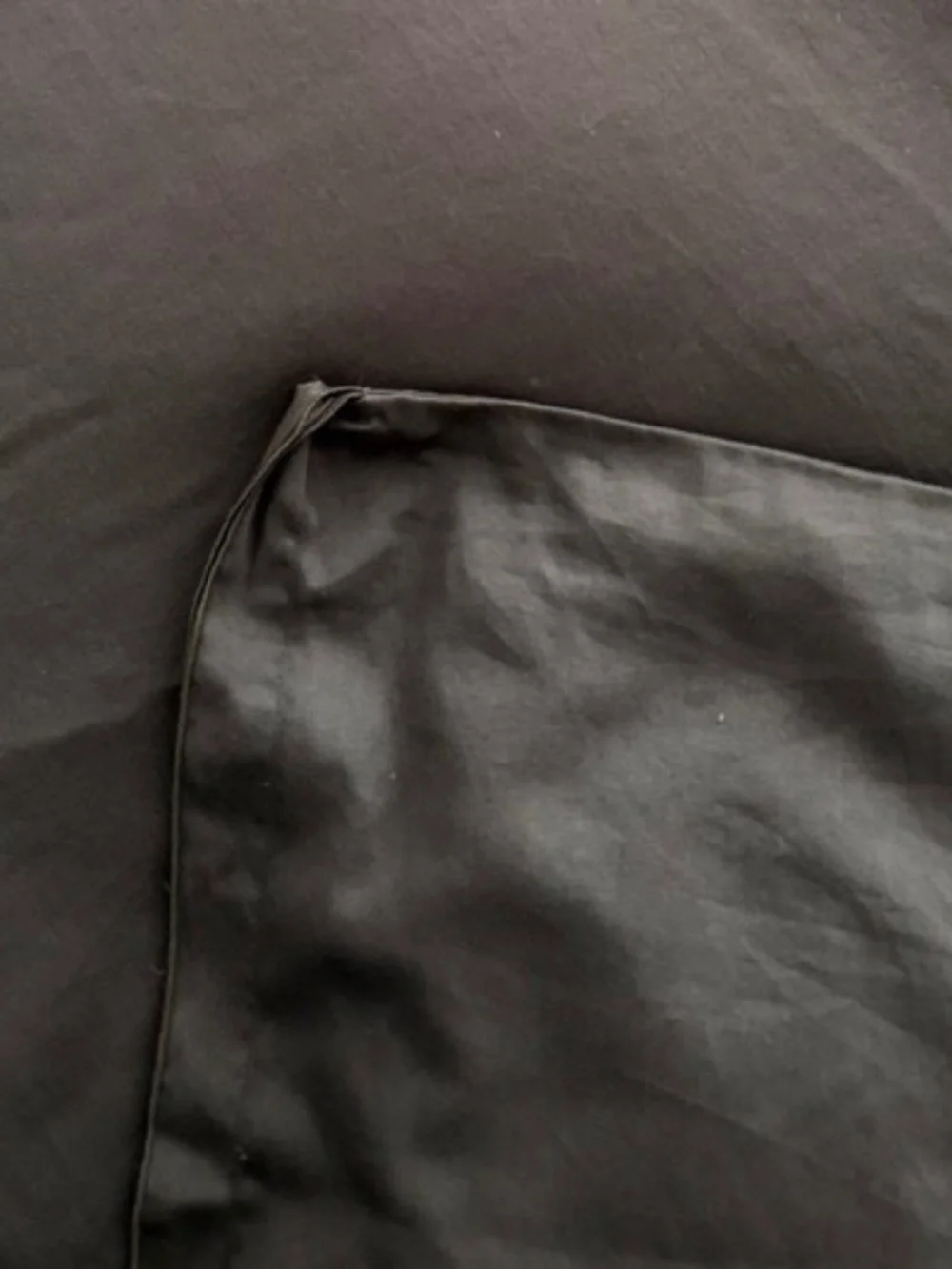 PARACHUTE 100% Sateen Cotton Duvet Cover Full/ QUEEN Dark Gray - Altered
